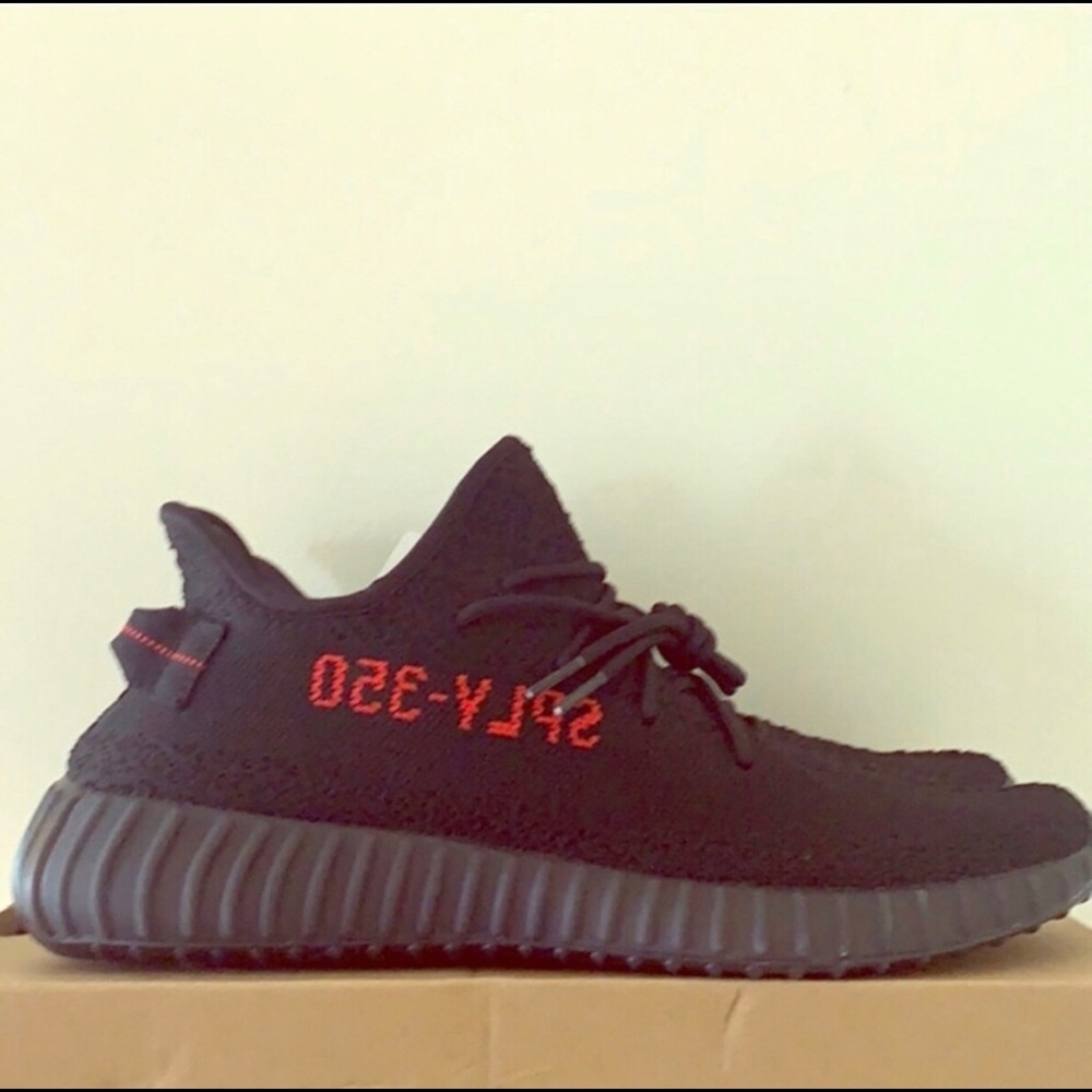 Yeezy Boost 350 V2 (Black Red)